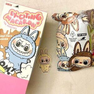 Pop Mart Labubu Exciting Macaron V1 - Soymilk